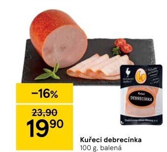 Kuřecí debrecínka DZ Klatovy