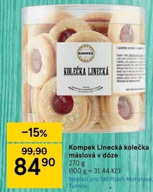 Linecké pečivo Kompek