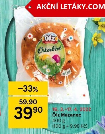 Mazanec máslový Ölz