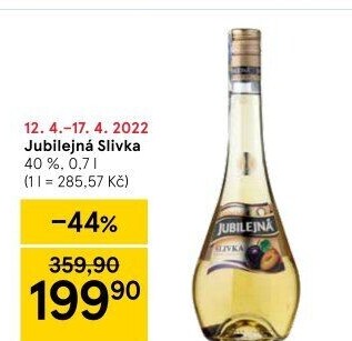 Pálenka Slivka Jubilejná St. Nicolaus