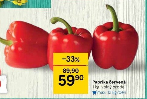 Paprika červená