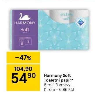 Toaletní papír 3vrstvý Harmony