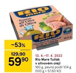 Tuňák v oleji Rio Mare