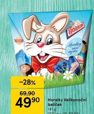 Velikonoční balíček Horalky Sedita
