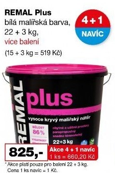 Malířský nátěr Plus Remal