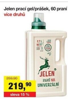 Prací gel Jelen