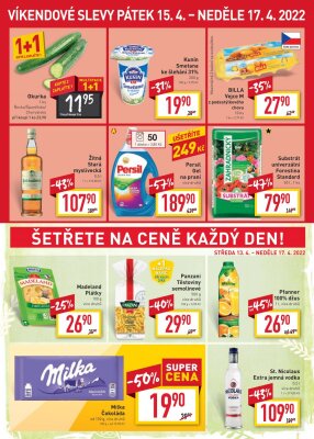 akční leták BILLA 13.4.2022-17.4.2022