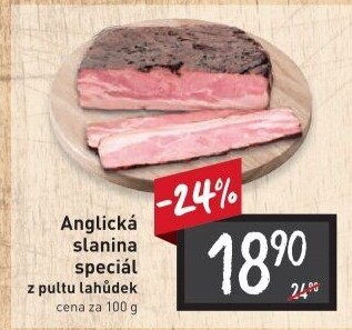 Anglická slanina speciál