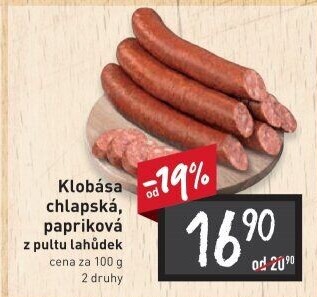 Chlapská klobása