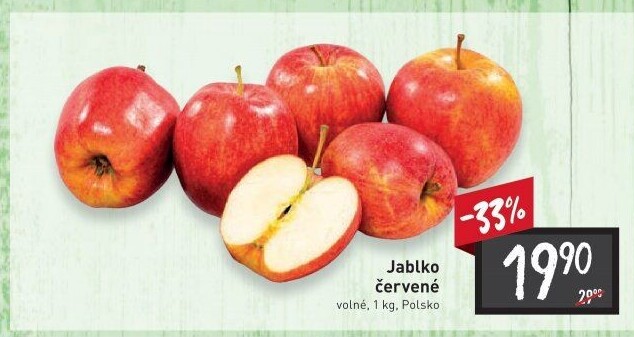 Jablka červená