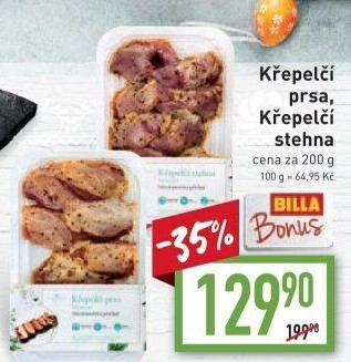 Křepelčí prsa marinovaná