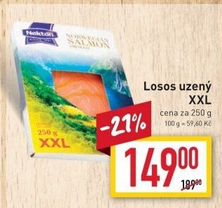 Losos uzený Nekton