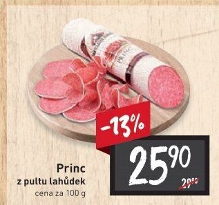 Salám Princ Kostelecké uzeniny