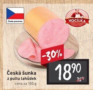Šunka česká Vocílka