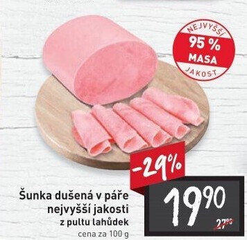 Šunka dušená nejvyšší jakosti