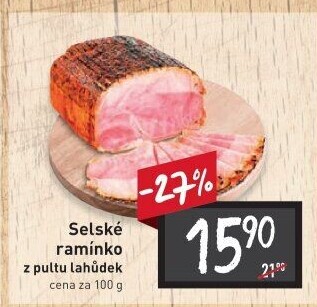 Šunka selské ramínko