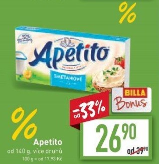 Sýr tavený Apetito