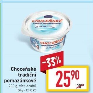 Tradiční pomazánkové Choceňské