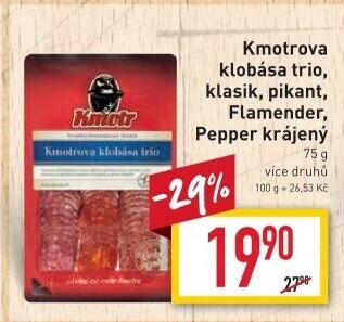 Trio klobásové Kmotr