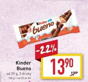Tyčinka Bueno Kinder