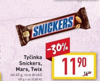 Tyčinka Snickers