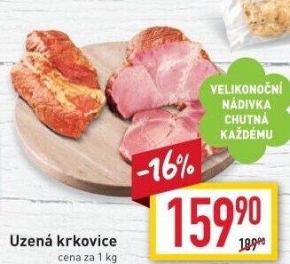 Uzená krkovice