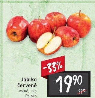 Jablka červená