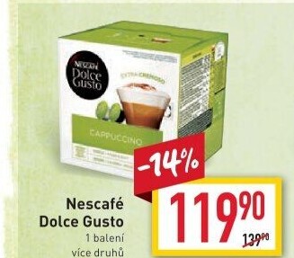 Kapsle Dolce Gusto Nescafé