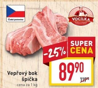 Vepřový bok špička Vocílka
