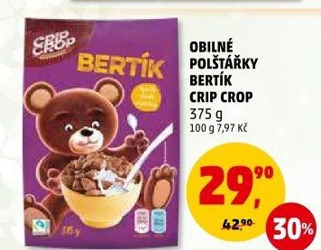 Cereálie Bertík Crip Crop