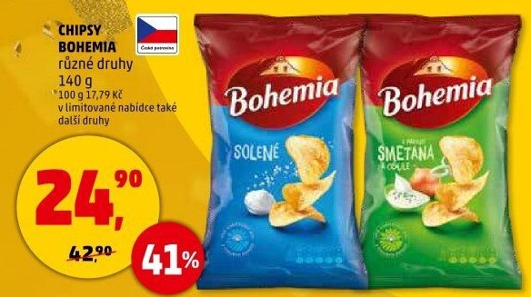 Chipsy Bohemia Chips