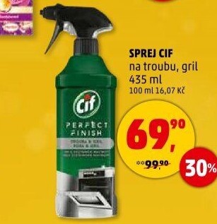 Čistič na trouby a grily Cif