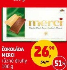 Čokoláda Merci