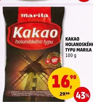 Kakao holandské Marila