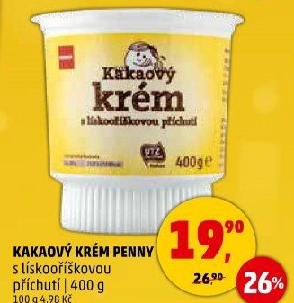 Kakaový krém Penny
