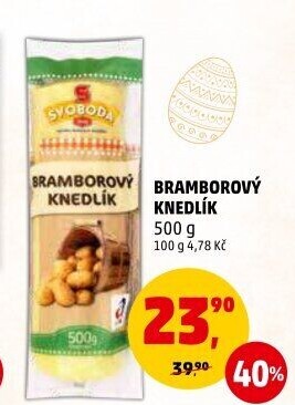 Knedlík bramborový Svoboda Blučina