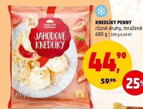 Knedlíky mražené Karlova Koruna