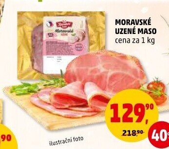 Moravské maso uzené Řezníkův talíř