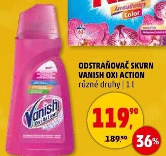 Odstraňovač skvrn gelový Vanish Oxi Action