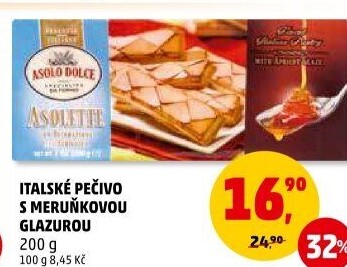 Pečivo italské Asolo Dolce