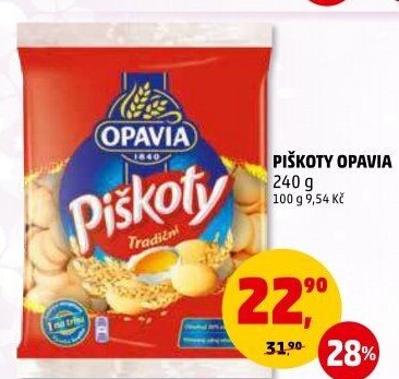 Piškoty Opavia