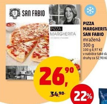 Pizza mražená San Fabio