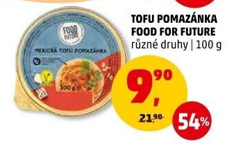 Pomazánka z tofu Food for Future