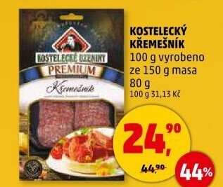 Salám Křemešník kostelecký Kostelecké uzeniny
