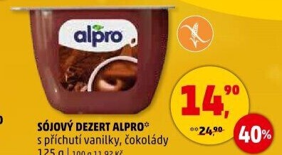 Sójový dezert Alpro Soya