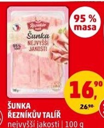 Šunka nejvyšší jakosti Řezníkův talíř