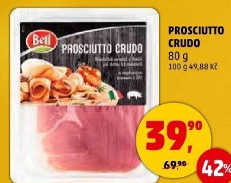 Šunka Prosciutto Crudo Bell