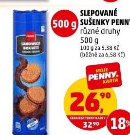 Sušenky slepované Penny