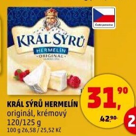 Sýr krémový Král Sýrů