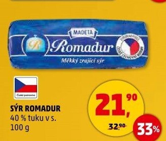 Sýr Romadur Madeta